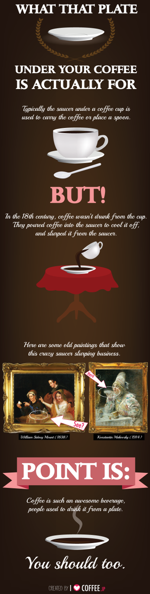 What that plate under your coffee cup is actually for ---> bit.ly/1FQYqYZ