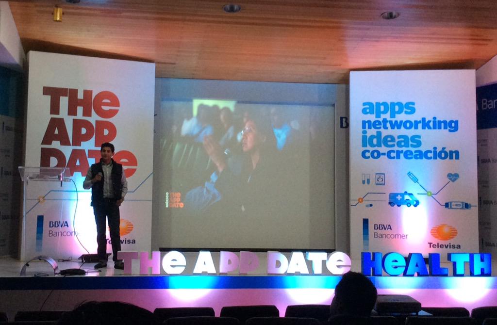 viveradiomx's tweet photo. Ya estamos en #TADhealth  en @theappdate_mex http://t.co/Ue5zQIUxS4