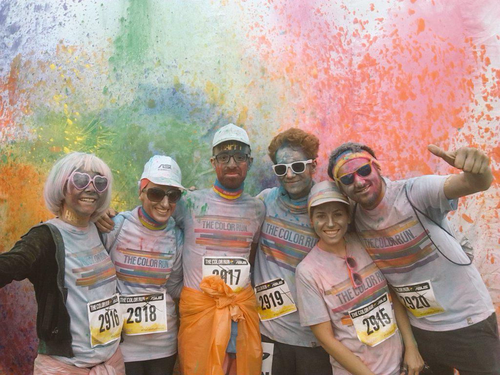 Silvanina_1's tweet photo. @TheColorRunITA #TheColorRun2015 #Firenze #cascine @TheColorRun  @macdario @copnicola #colorrunner http://t.co/Y6Hy5objJ2