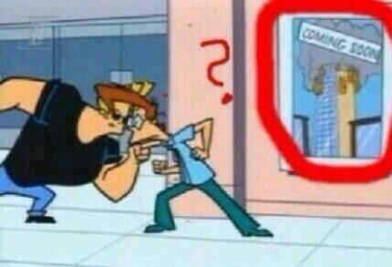 HayQueSaberlo's tweet photo. Escena de Johnny Bravo en el año 2001, poco tiempo antes del ataque a las Torres Gemelas. http://t.co/6Rvps4qUtN