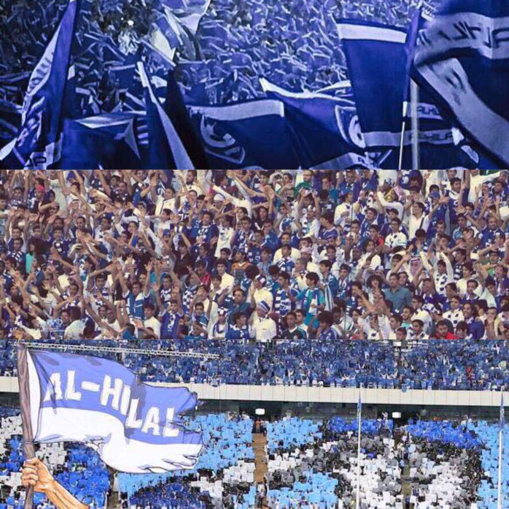 بسم الله نقول لرياض لعيون الزعيم💙💙 
#تيفو_الهلال 
#الهلال_بيروزي 
#الهمه_ياجمهور_الهلال