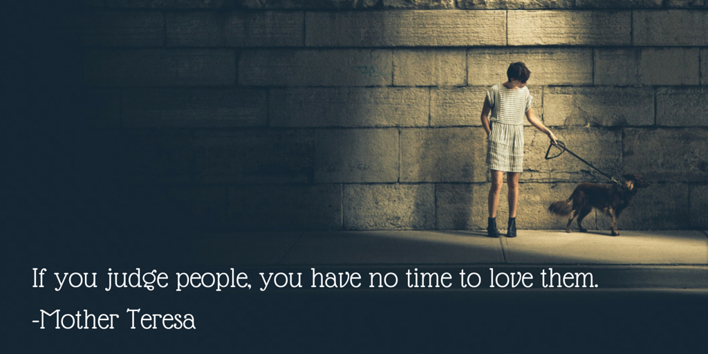 givingmap's tweet photo. "If you judge people, you have no time to #love them."
#MotherTeresa

#quote #Hope http://t.co/apo11nUcUF