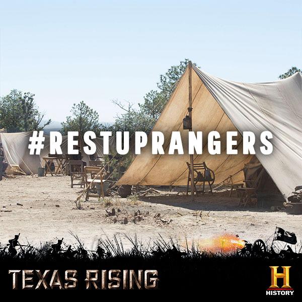 HISTORY's tweet photo. He won't let the fallen's sacrifices be in vain. #GEICORising
What should he do? #AttackSantaAnna OR #RestUpRangers http://t.co/9PkQYAr02u