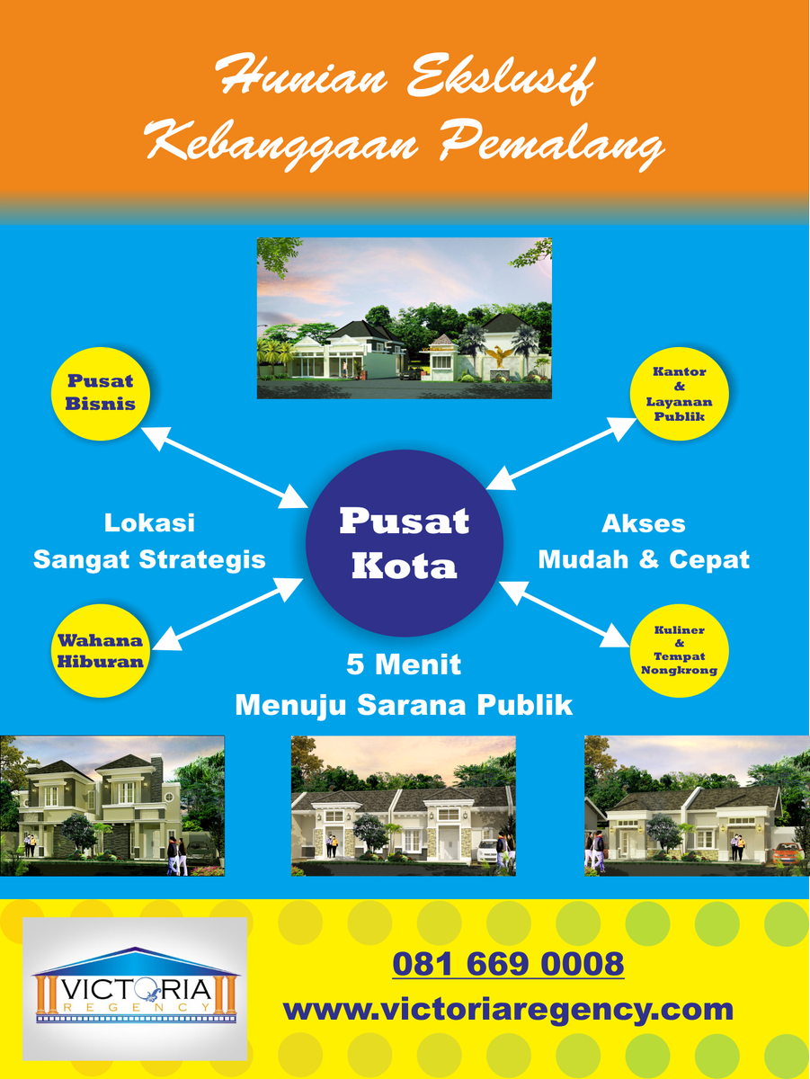 VictoriaRegency's tweet image. Lokasi sangat strategis dengan akses mudah dan cepat menuju ke sarana publik