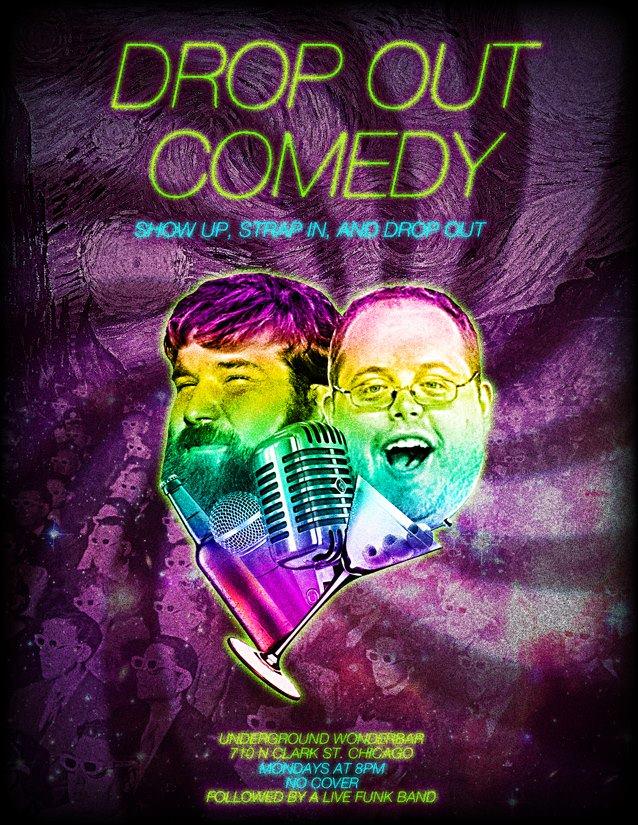dropout_comedy's tweet photo. Super excited about our first show!  1 week from today! http://t.co/Uc1bLRuEHk