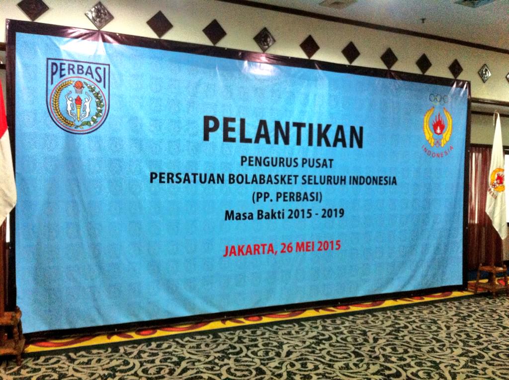 Good..RT @perbasi_ina Pengurus PP Perbasi Periode 2015-2019 pagi ini akan dilantik oleh KONI Pusat