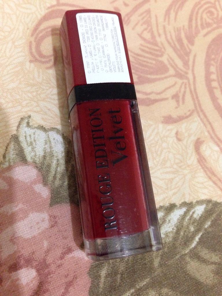 Bourjouis rouge edition velvet no. 8 grand cru, 3 kali pake, 120K excl ongkir pengiriman dr JKT | <a href="/FunJunkies/">Maina ❤</a>