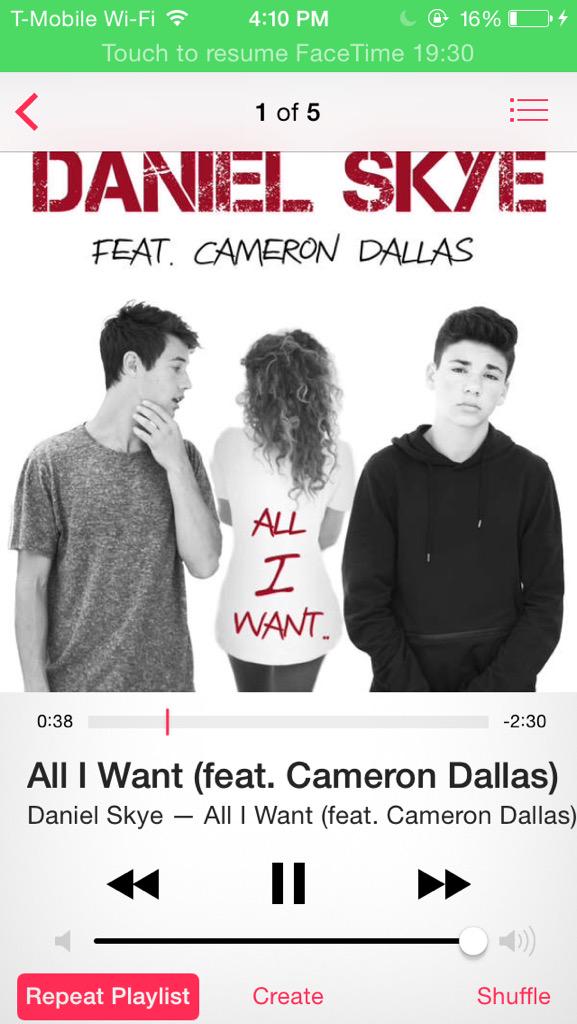 Mrsdallas555's tweet photo. Baby
All
I
Want
Is
To
Be
In
This
Video
#alliwanttonumberone 
@camerondallas @iamdanielskye 
Plz guys! http://t.co/aQQllbqjh6