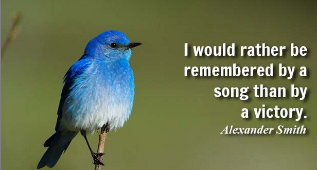 xixi_games's tweet photo. Quote of the Day: I would rather be remembered by a song than by a victory. #Quoteforlife  #quotesoftheday #quote http://t.co/40JV1NAQH9