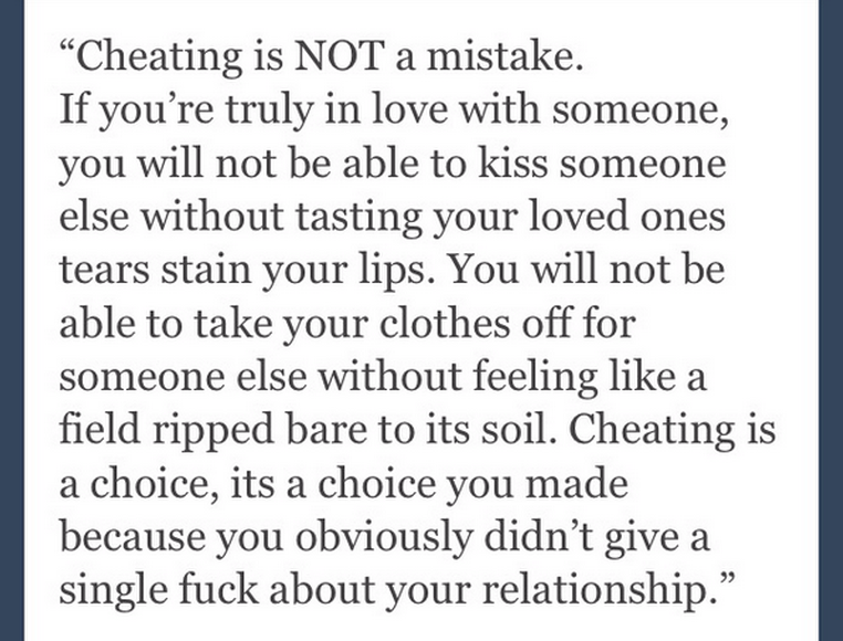 ashton_kuttcher's tweet photo. You'd never cheat if you were in love http://t.co/Y0c3xGETqI