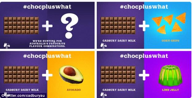 MandurahMoveIt's tweet photo. What would your chocolate flavour combination be?
Mine would be CHOC + RHUBARD
#chocpluswhat @CadburyAU http://t.co/ufCU4Al091