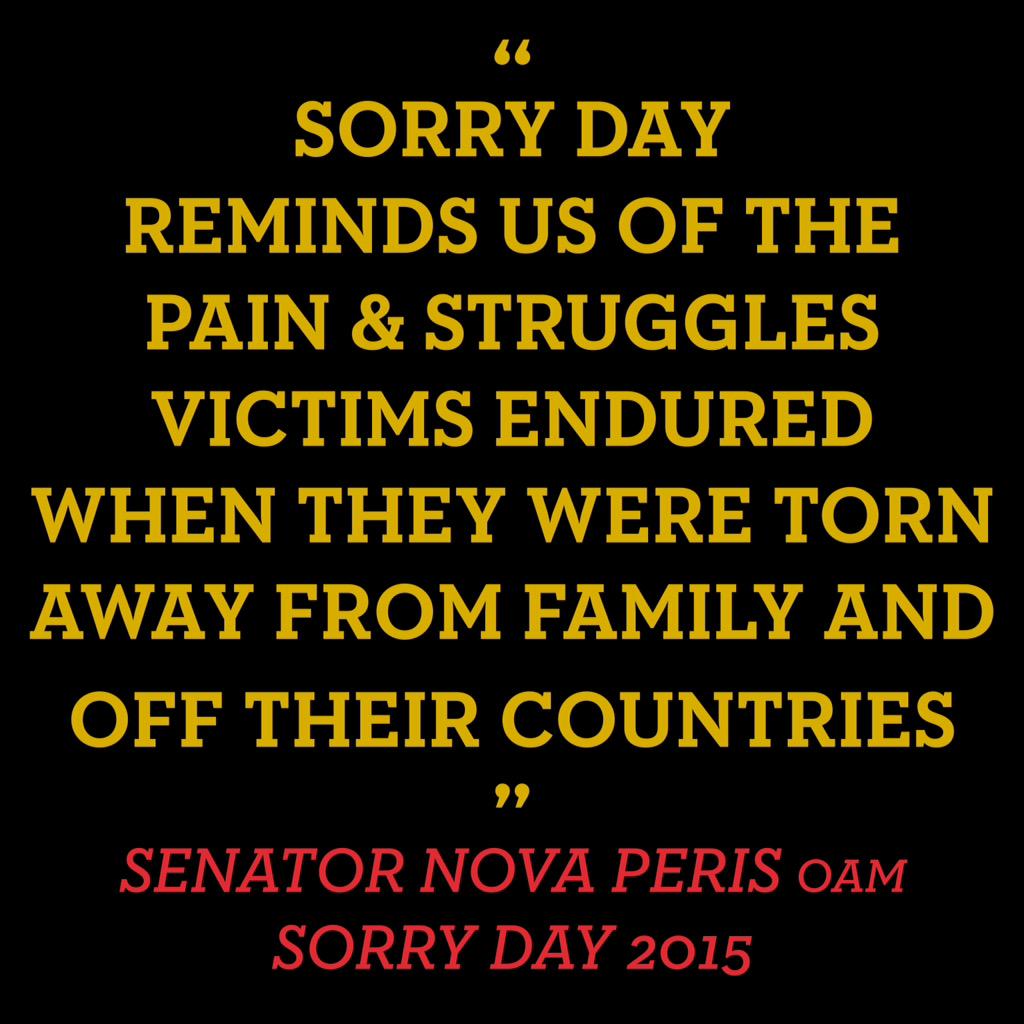 A day for reflection upon this Country's dark history #SorryDay #StolenGeneration 🌸#BringingThemHome #Resilience