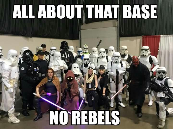 handofthemperor's tweet photo. @501stLegion the @mi501st @OhioGarrison and @501MWG at @MotCityComicCon #mememonday #501st #norebels http://t.co/zZEHsL5PTI