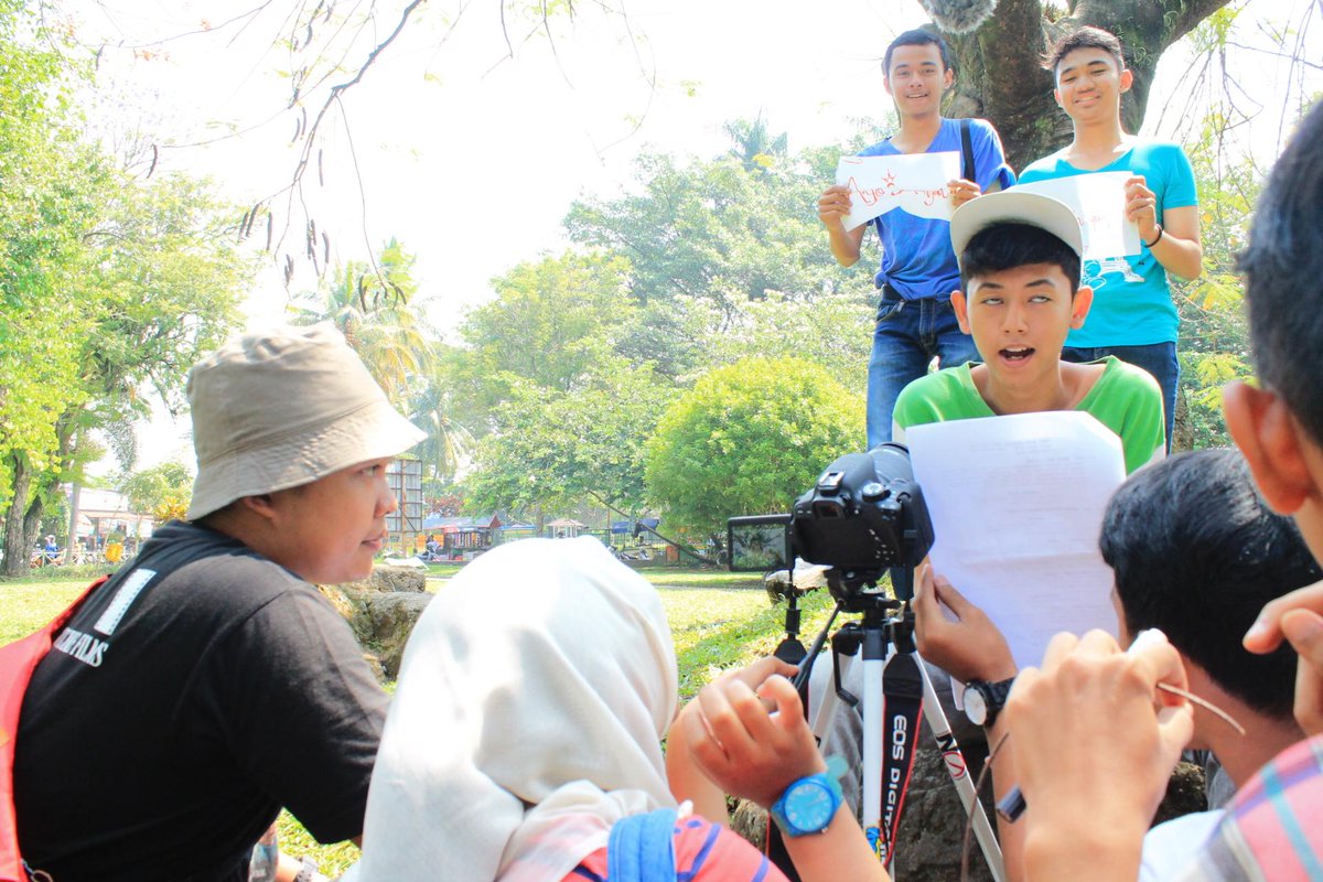 syuting day 1 di "Taman Kencana"