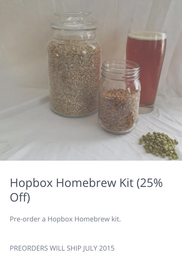 HopboxBrew's tweet image. Hopbox is now available for preorder

hopboxbrew.com

Preorder now to get 25% off!