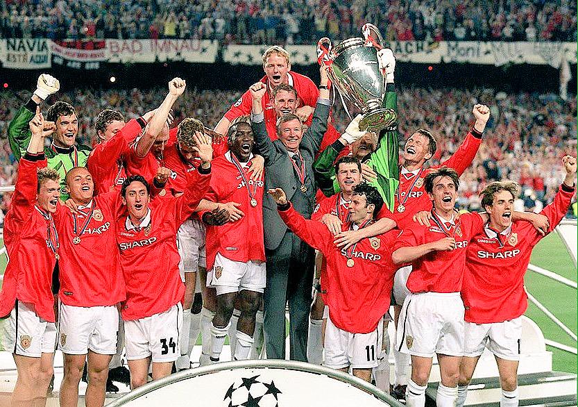 RedMancunian's tweet photo. [OTD] 1999 - United won the lot. http://t.co/qLMJWPl37A