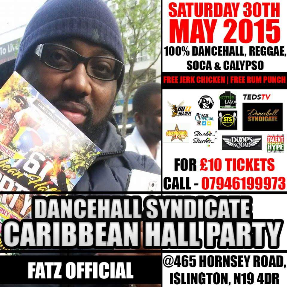 StingLDN2014's tweet photo. Catch @FatzOfficial @ #DSHallParty THIS SATURDAY call 07931346702 for £10 Tickets or visit https://t.co/K0Bk1jlWTD http://t.co/dXllQiAK9e