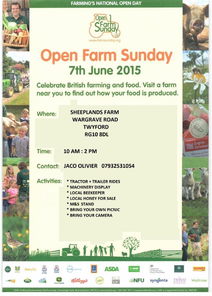 HHPFarming's tweet photo. Open Farm Sunday is fast approaching - why not come and visit one of our sites on the 7th June between 10am and 2pm http://t.co/QW3OdyVfNA