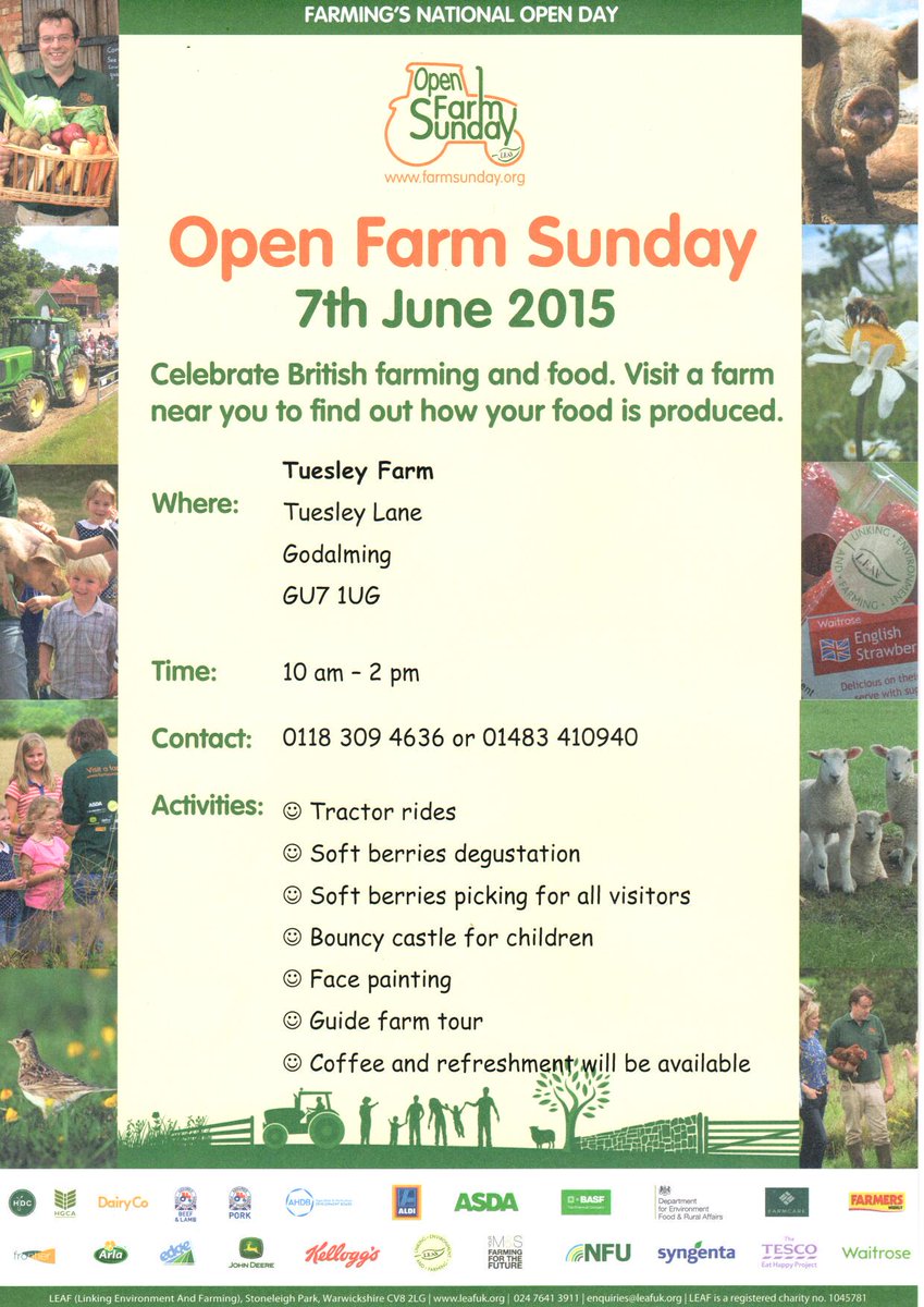 HHPFarming's tweet photo. Open Farm Sunday is fast approaching - why not come and visit one of our sites on the 7th June between 10am and 2pm http://t.co/QW3OdyVfNA