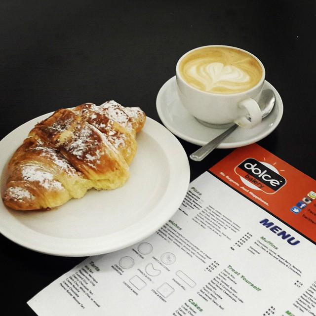 DolceBakery_CT's tweet photo. Dolce Bakery is where it's at! #originroasters #croissant #breakfast #bakery #observatory #capetown #cyclists_nation http://t.co/EwvTyOHuVM