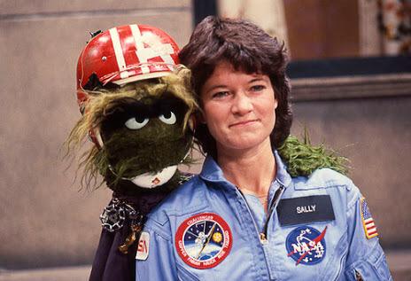 Happy Birthday Sally ride! You hot little astro-homo you! *salute* 