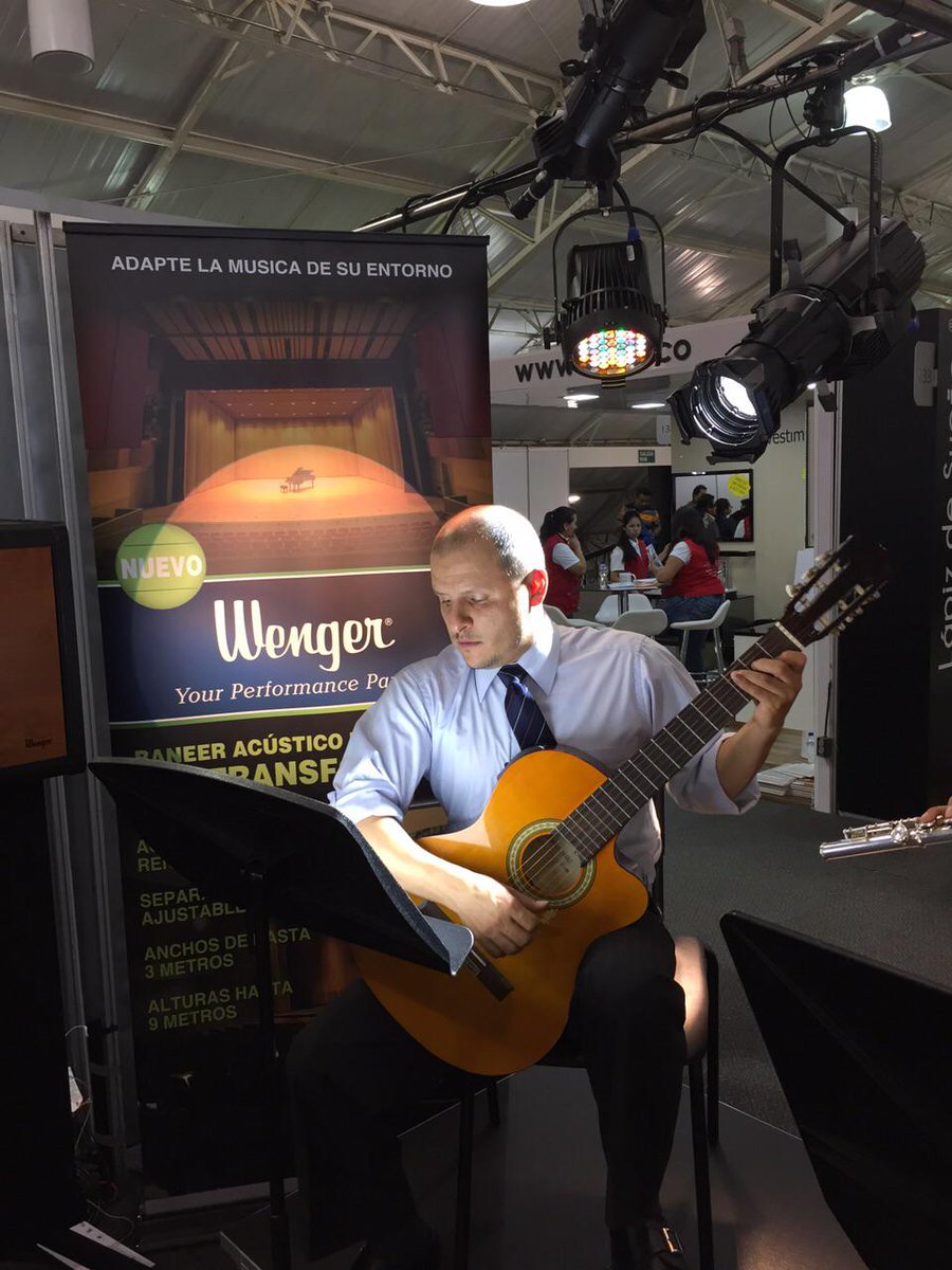 #Congrats to <a href="/WengerCorp/">Wenger Corporation</a> for the #Expoconstruccion stant in <a href="/CorferiasBogota/">Corferias</a> #Excellent Products and #Music