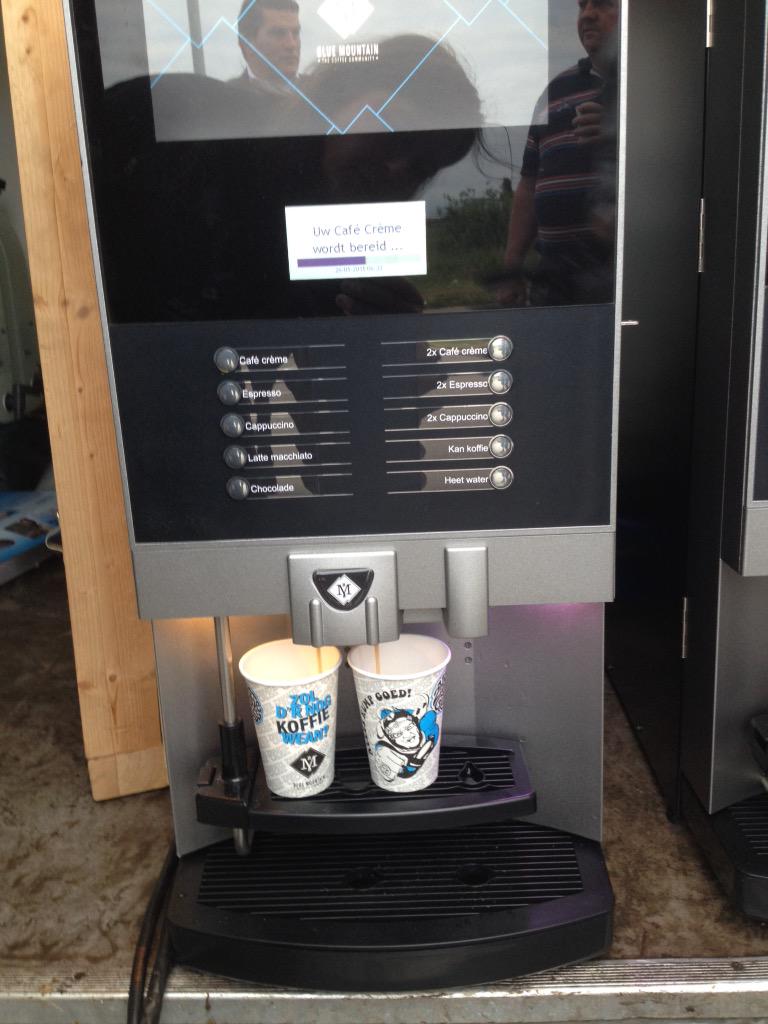 Jaaaa hoor de koffie is heerlijk!