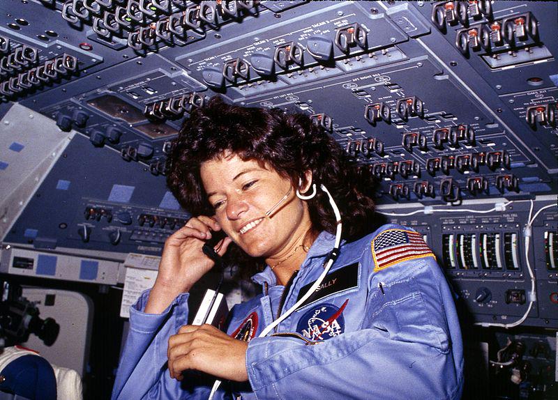 Happy birthday to the first American woman in space, Sally Ride 