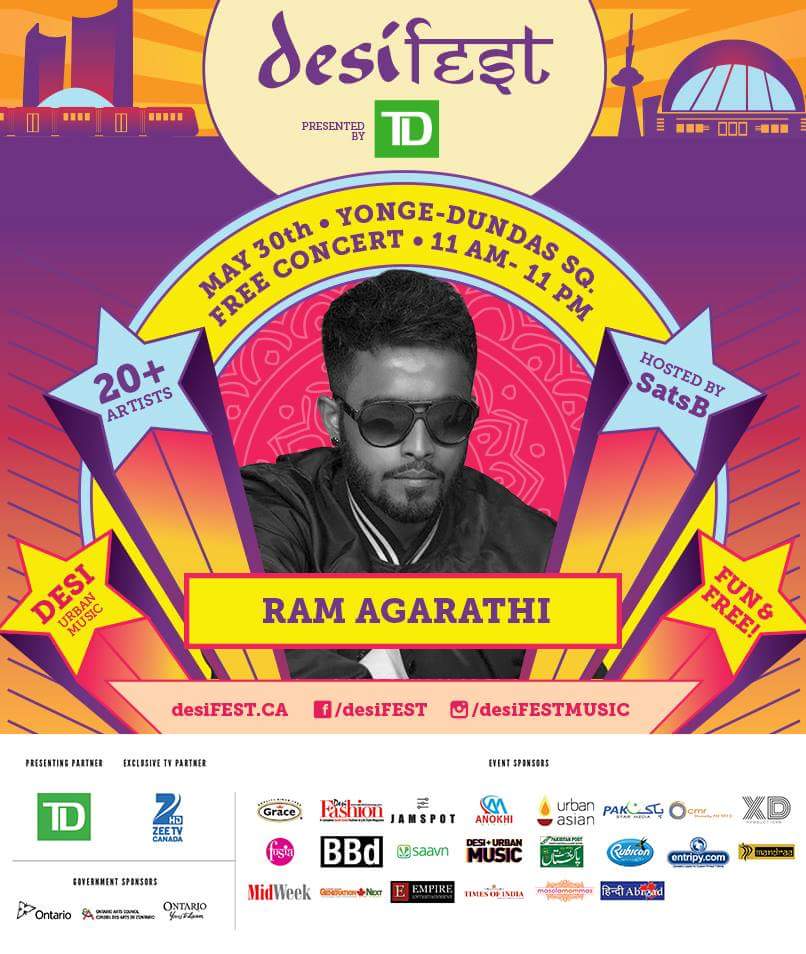 coconut_twist's tweet photo. #desiFEST2015 • May 30th, 11am-11pm @ @YDSquare • ft @MrAgarathi • Hosted by: @satsb • #getdesiFIED #Toronto http://t.co/d2QgOz4xoi