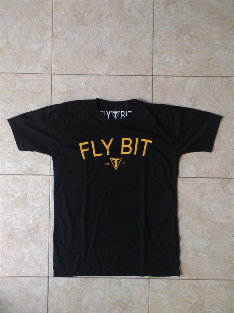 T-shirt flybit black1 IDR 90 k text us to 085739952471 for order online .