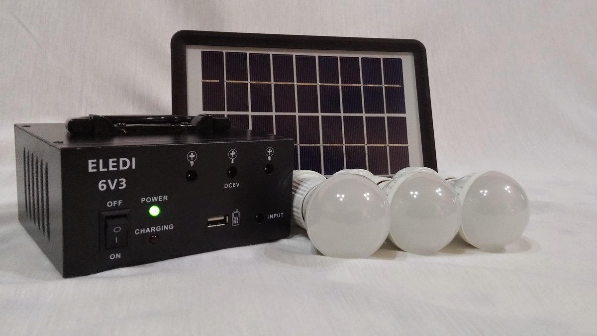 EconLEDSA's tweet image. Look at our new mini solar system. For specifications and more information go to econled.co.za
