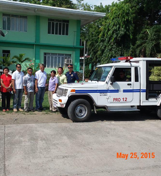 Alabel_PNP's tweet photo. Presentation of the newly issued Mobile patrol of this station  to the LGU staffs and officers last May 25, 2015. http://t.co/3qzndsEYLr