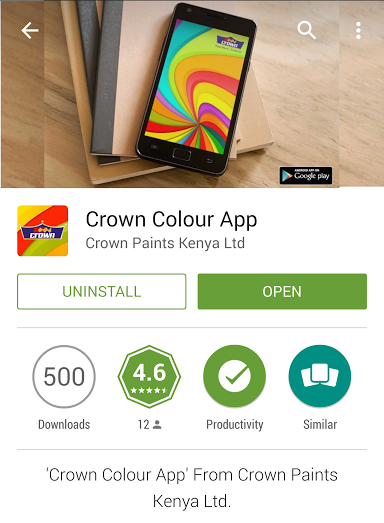 984inthemorning's tweet photo. Download the @crownpaintsltd app onto your smartphone and bring colours to life. #CrownColourApp http://t.co/PAKppglQQ4