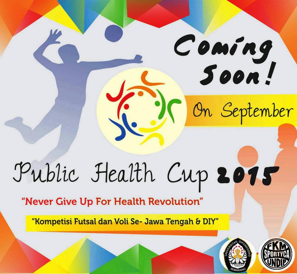 Merasa tim futsalmu paling berani? Tim voli mu paling tangguh? BUKTIKAN DI PHC 2015! #phcundip2015 <a href="/FKMUNDIP2013/">FKM UNDIP 2013</a>