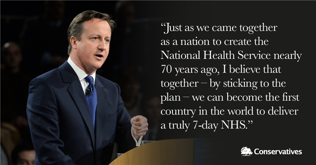 The <a href="/Conservatives/">Conservatives</a> are committed to creating a truly 7-day a week NHS: betterfutu.re/1FAxN7v