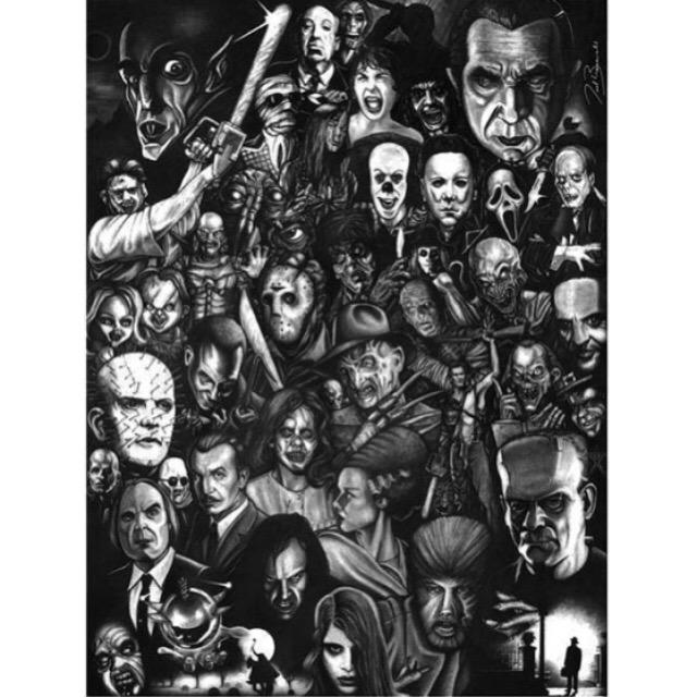Eric Saldivar on Twitter: "I love this #Horror movie collage!!! ️👍🏻