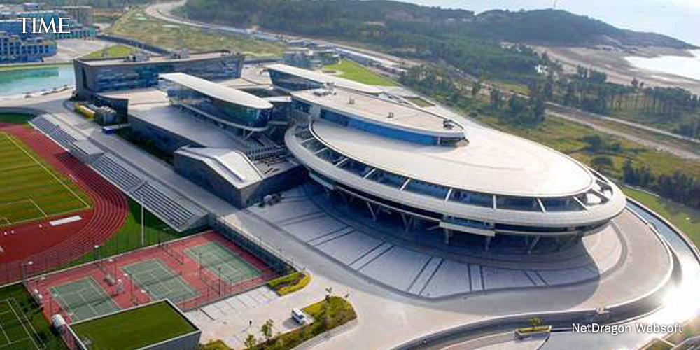 TIME's tweet photo. This $100 million building that looks exactly like Star Trek’s Starship Enterprise http://t.co/0m4IcyLWgj http://t.co/dZeqnpqHmo