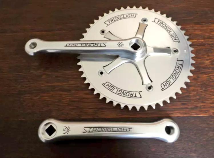 Plateau pour pédalier-Crankset chainring NEUF-NOS STRONGLIGHT 107 (47d