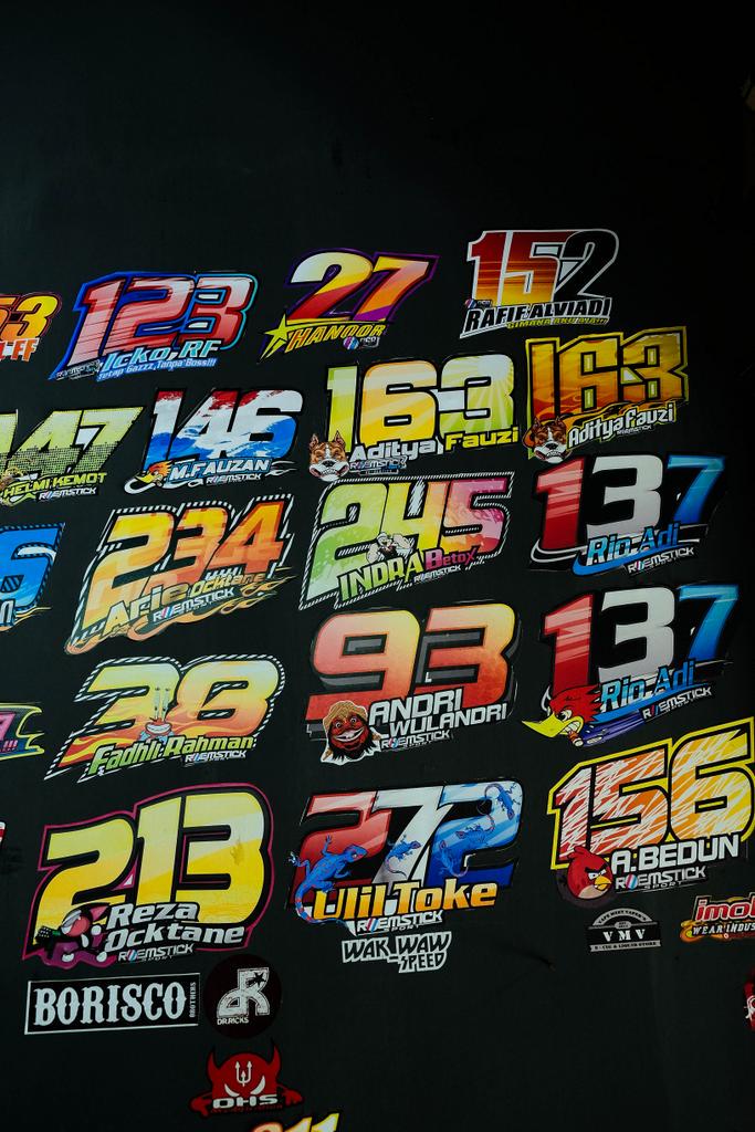 Order sticker no start order ke 5488023A / 083820591996