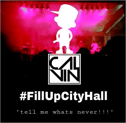 kingcal_vin's tweet photo. Support my @CassperNyovest as he makes history w/ #FillUpTheDome n me as i attempt to #FillUpCityHall http://t.co/BnAXB78lDo