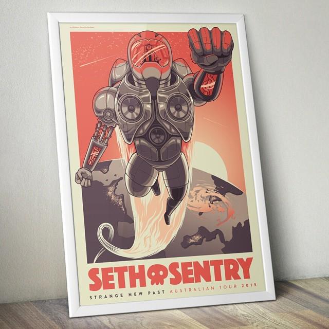 Final poster for beyond the pale - Seth Sentry Tour. So stoked to get a gig for these guys. #illustratorsaustralia …