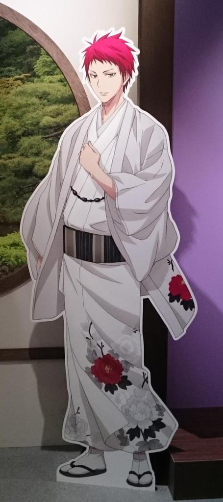 ゆーちゃん Auf Twitter こないだ行った黒バスの展示会 赤司くんの着物姿見てテンションやばかったです O O 笑笑 Http T Co Aqupz0k9z1