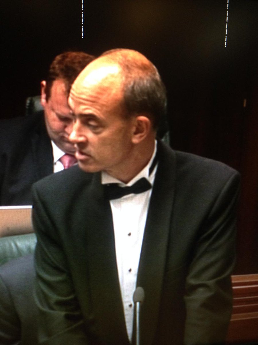rose_bolger's tweet photo. Guy Barnett raising the dress code of state parliament #politas #fashionwatch http://t.co/WE5NxpcvSj