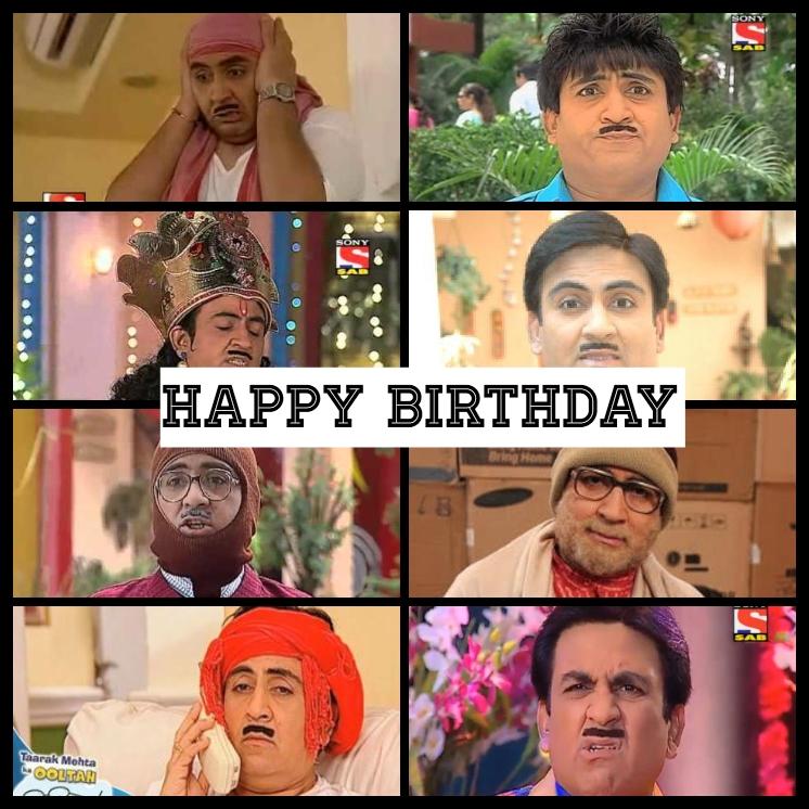  Wishing one of the best actor of indian television...Dilip Joshi sir a very happy birthday..God bless 