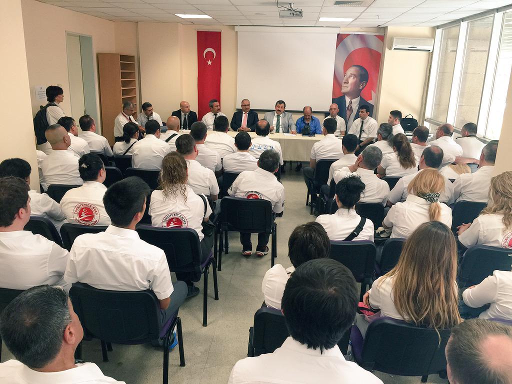 Türkiye Kick Boks Şampiyonası Hakem Toplantısındayız.