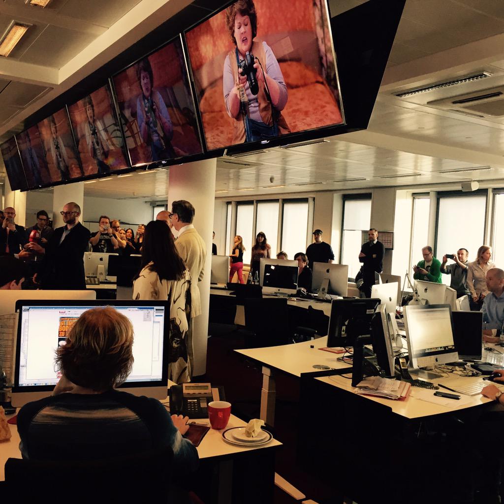 Netter Besuch im Büro: Melissa McCarthy, Jason Statham &amp; Paul Feig