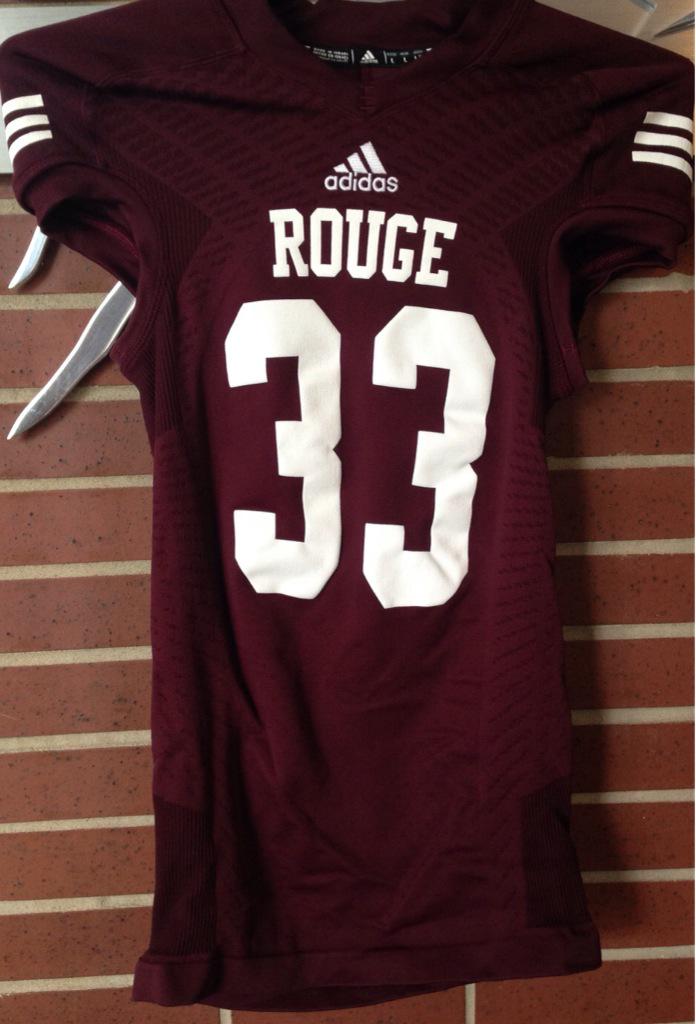 teamtopcat's tweet image. Check out these slick River Rouge techfit FB jerseys, made by #Adidas. The Panthers will be wearing them this fall!