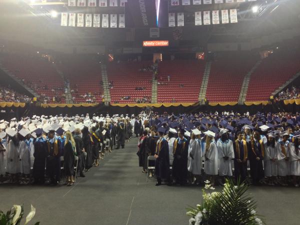 pgcps's tweet photo. Congrats to @BowieHighMd and Forestville HS! Today is your day to celebrate an awesome achievement!  #Classof2015 http://t.co/b72pSFIshW