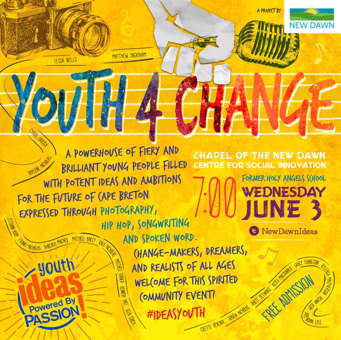 NewDawnIdeas's tweet photo. Youth 4 Change - Photography, Hip Hop, Songwriting, Spoken Word! Listen, learn and be inspired http://t.co/iOwBLwDK9t http://t.co/qFKcEmfXz9