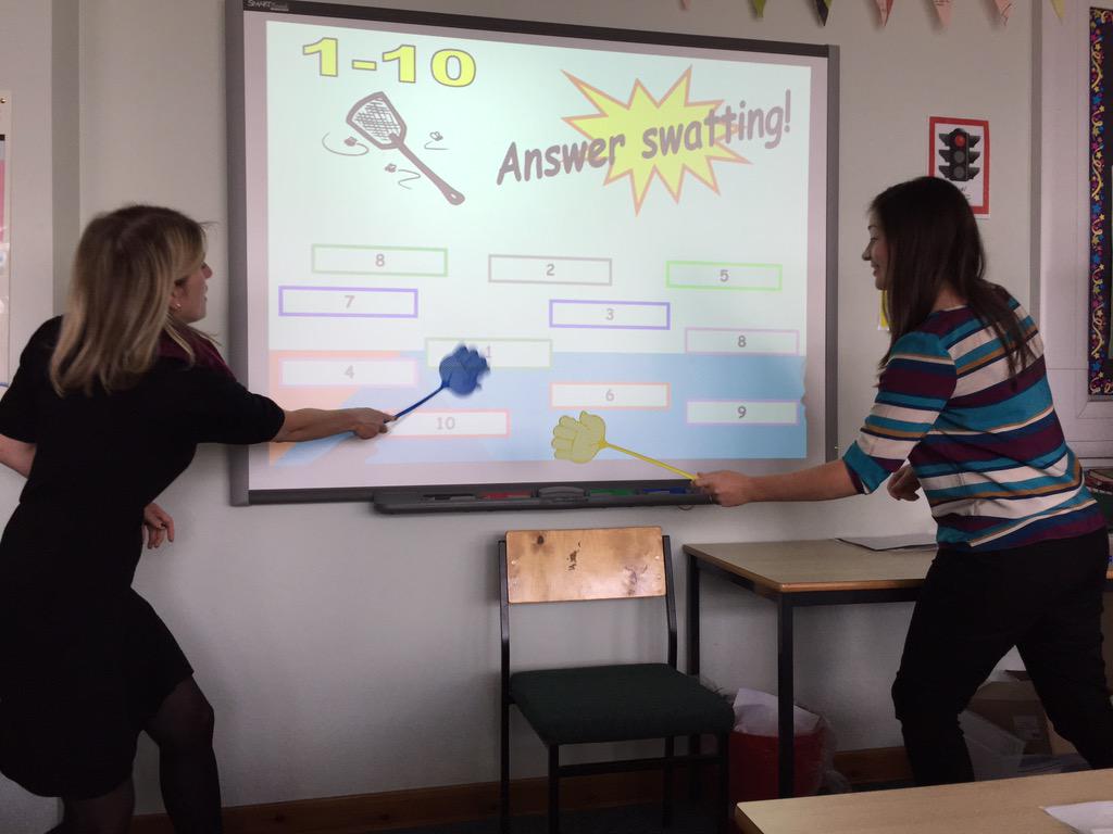 mrmeikle's tweet image. .@misskellylhs from @LarbertHigh gets competitive as part of our session on ICT #BOCSHLearning15